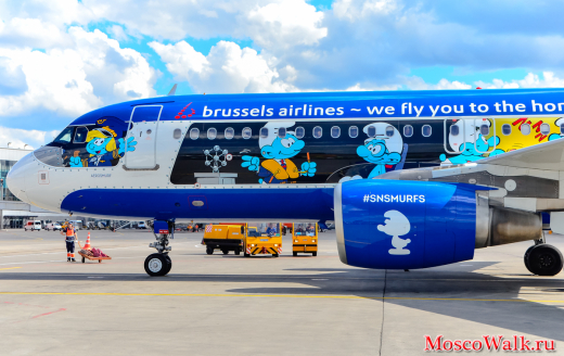 Brussels Airlines в Шереметьево
