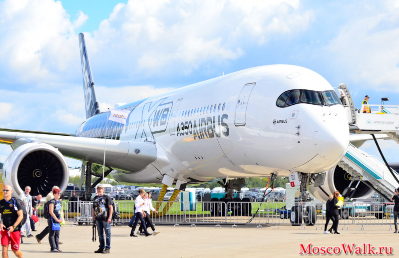 МАКС 2019 Airbus A350