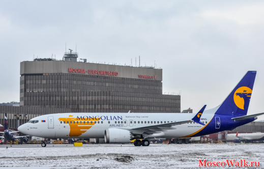 Mongolian Airlines в Шереметьево