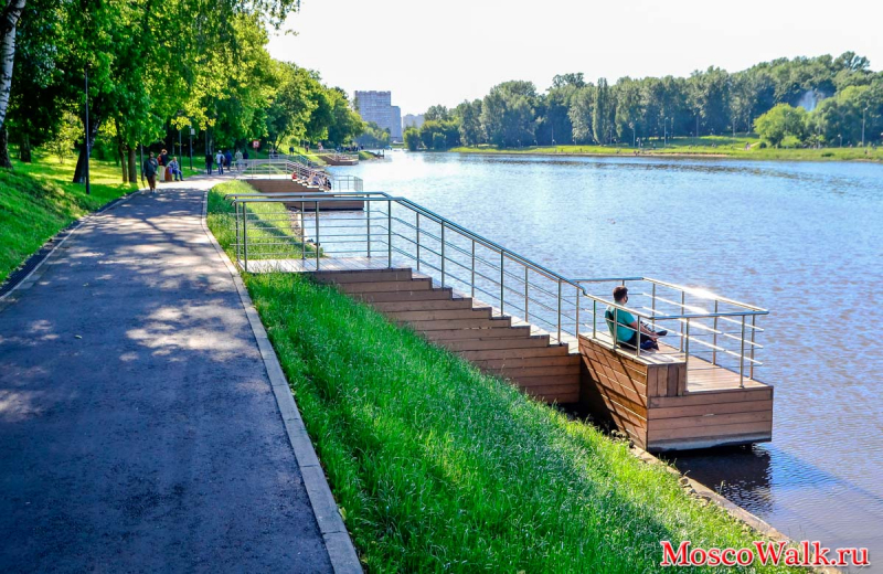 Люблинский парк отдых у воды