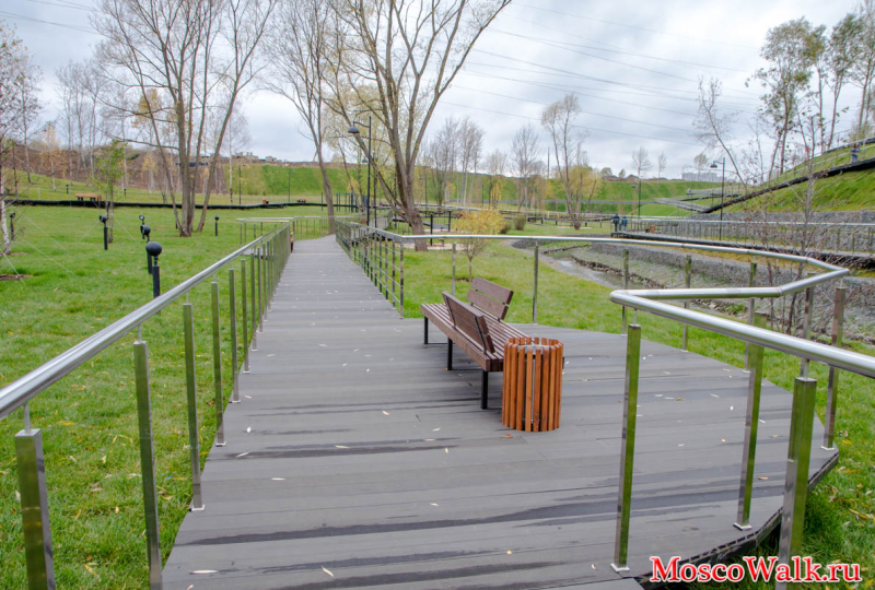 эко маршрут в парке реки Чертановка