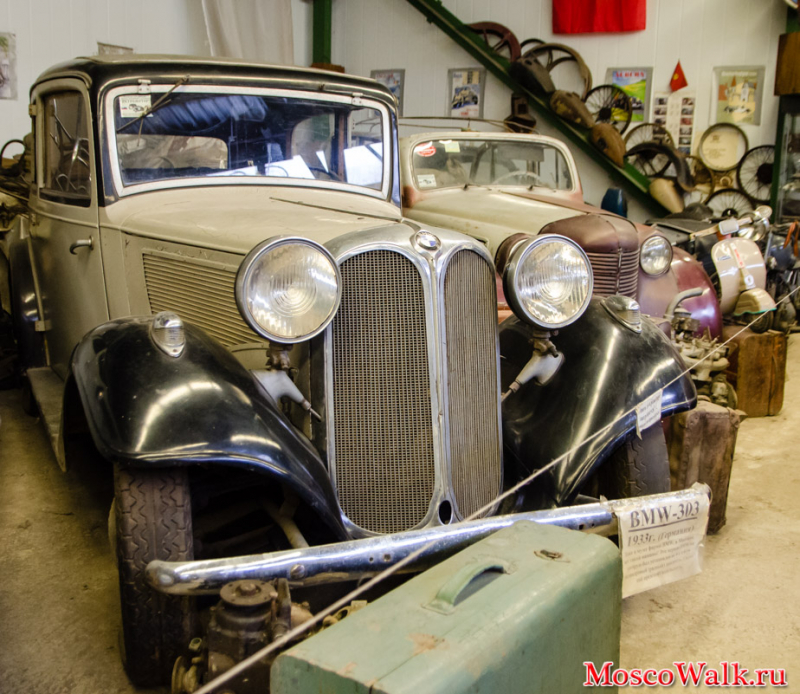 музей старинных автомобилей в Люблино