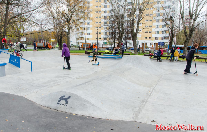 парк Сосенки скейт парк