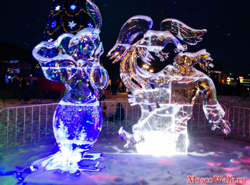 II фестиваль-конкурс ледовых скульптур «Сказки планеты Земля»
