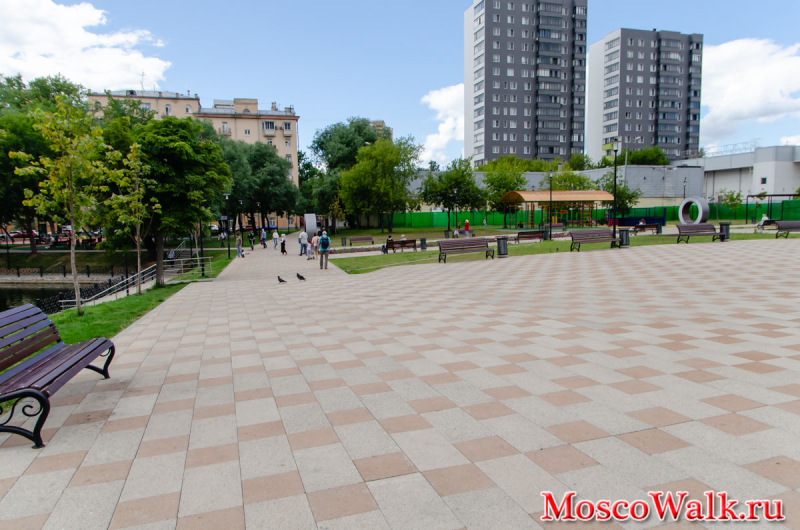 Москва благоустройство парковых зон