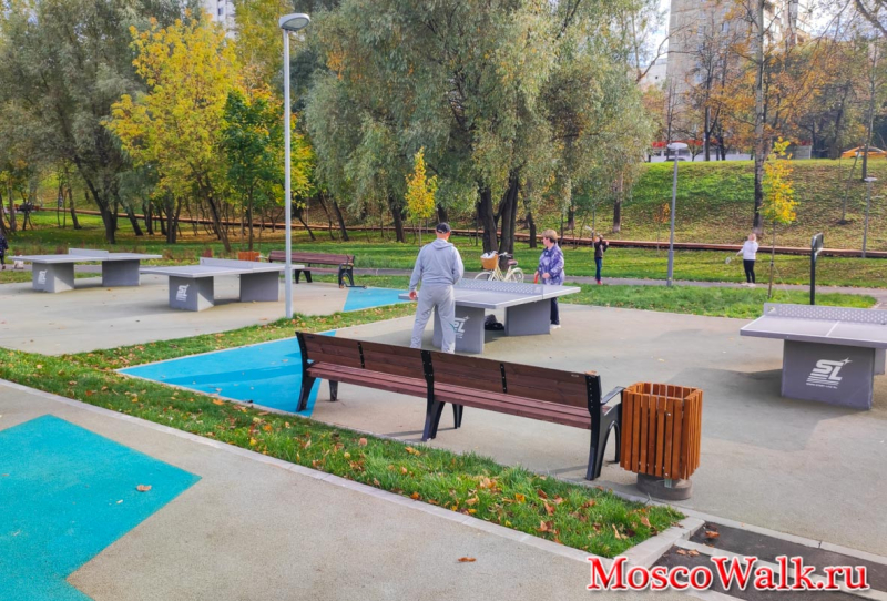 теннисные столы на Кировоградских прудах