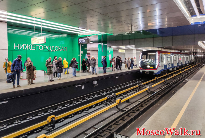 Станция Нижегородская Большая кольцевая линия