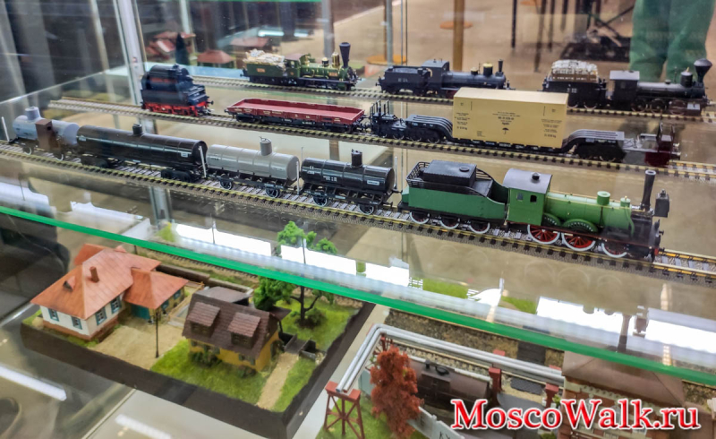 Музей гараж особого назначения выставка Железнодорожная модель