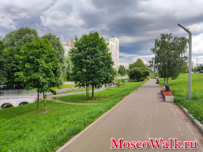 Зона отдыха в Марьино