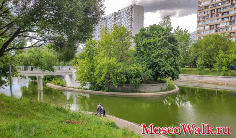 рыбалка на Марьинских прудах