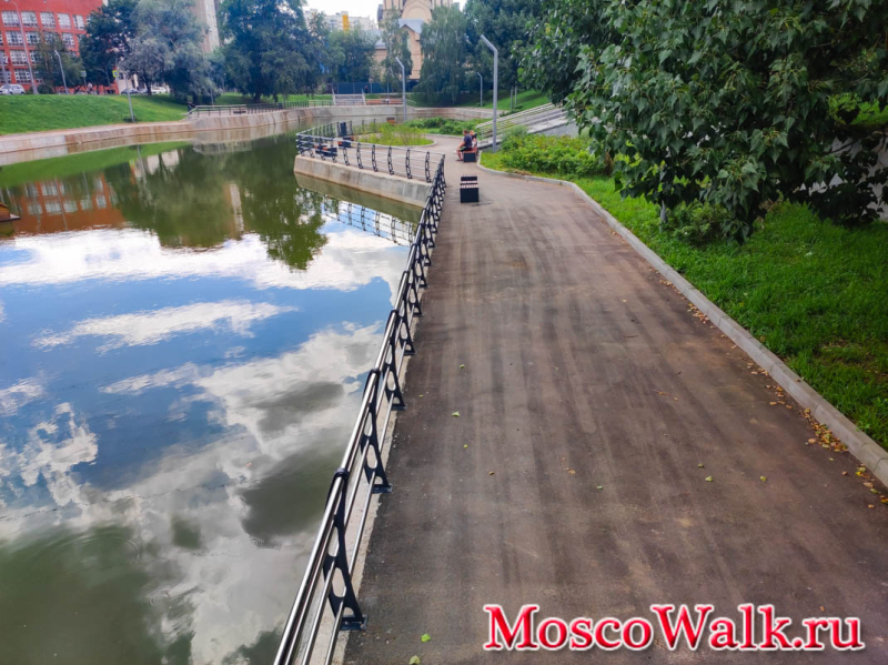 благоустройство Марьинских прудов