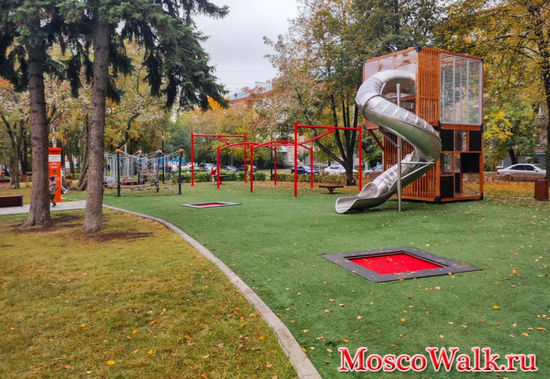 сквер ДК «Москворечье» детская площадка