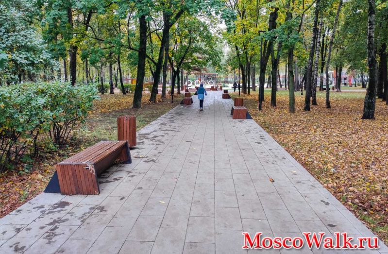 Благоустройство сквера в Москворечье