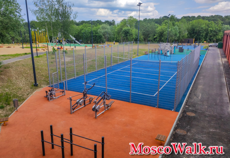 спортивная площадка Шмелевский ручей