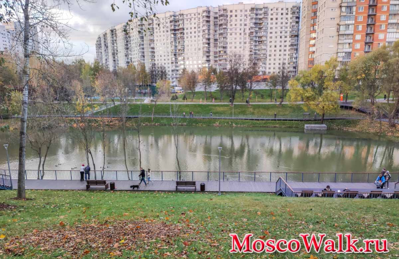 Пруд на Чертановской улице