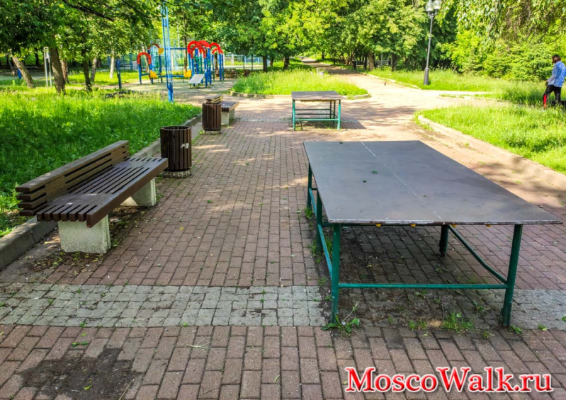 Солнцевский парк по улице Богданова