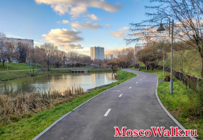 велодорожка в Покровском парке
