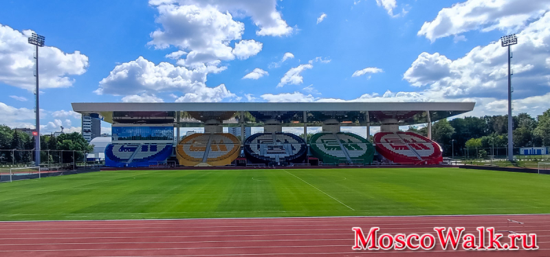 футбольный стадион Москвич 