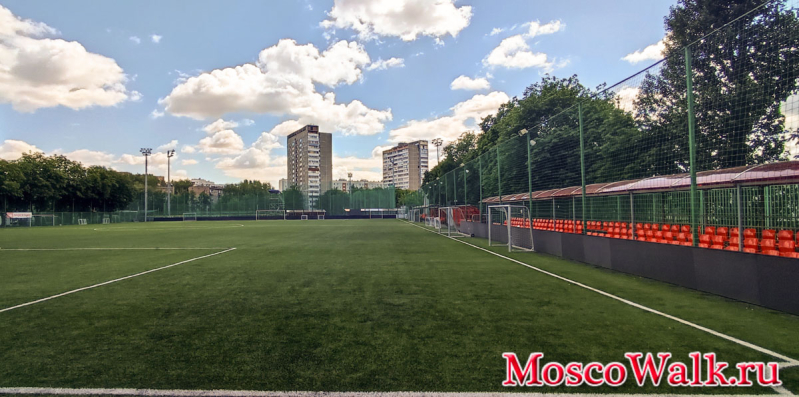 футбольное поле в Текстильщиках