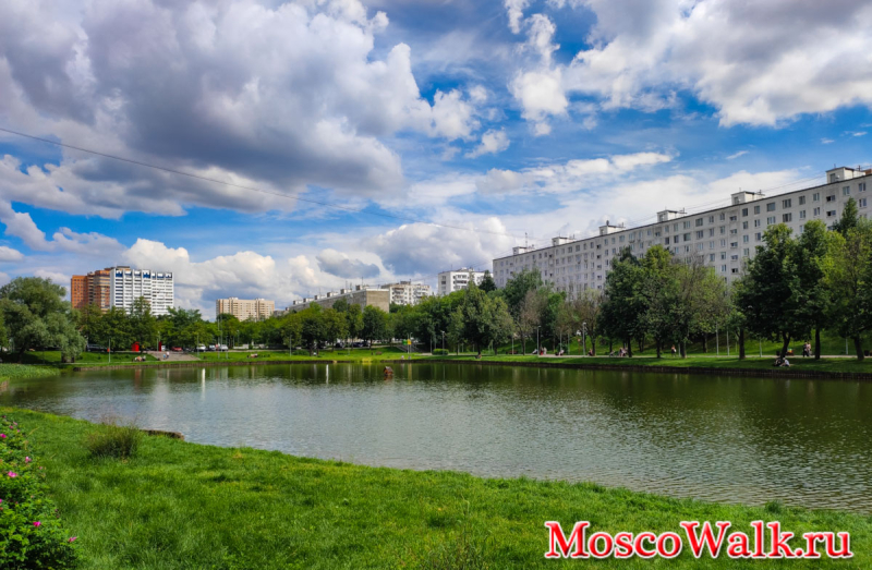 Красный пруд Москва Чертаново