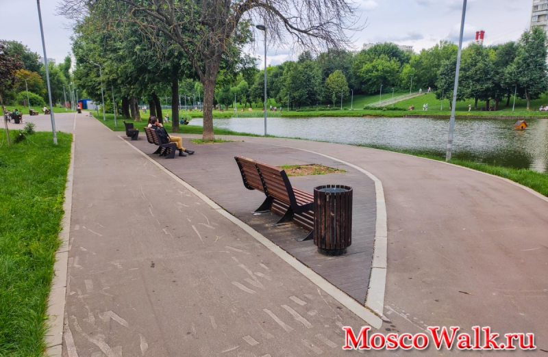 красный пруд чертановская улица зона отдыха