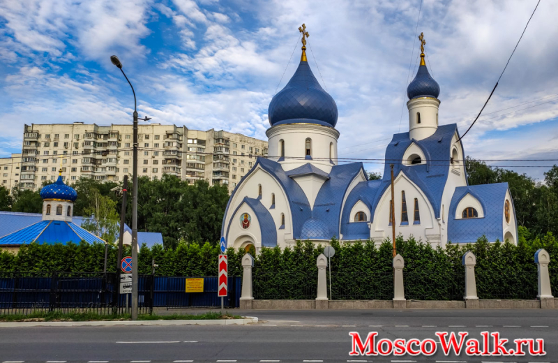Церковь Покрова Пресвятой Богородицы в Орехово-Борисово Южном