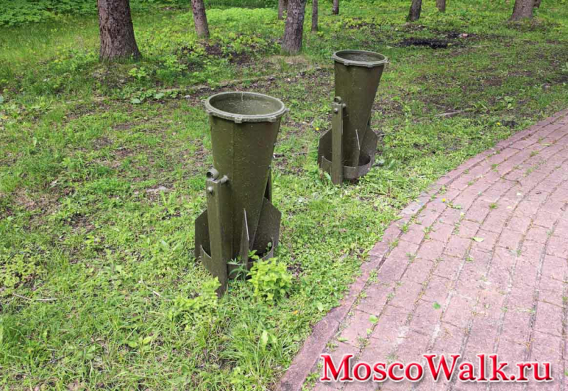 Снаряды от Катюши памятник воинам-водителям