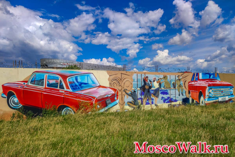 рисунки автомобилей Москвич