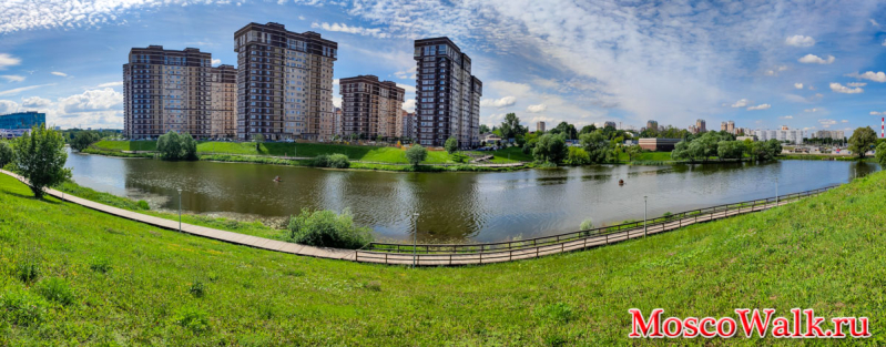 Панорама Заводской пруд