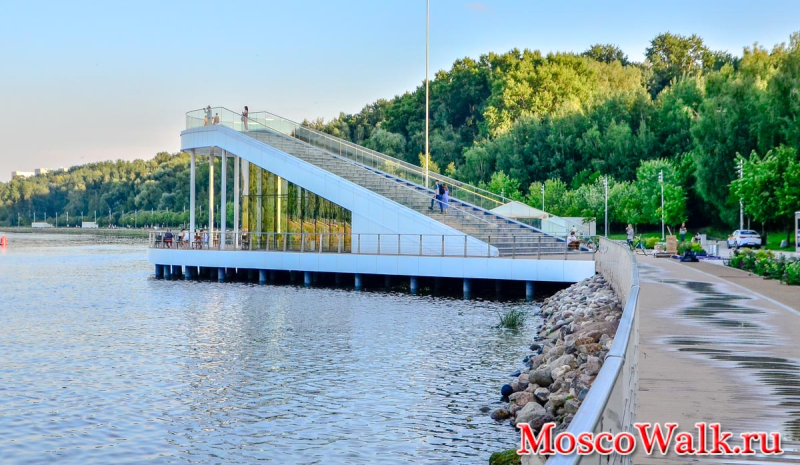 смотровая в парке Коломенское