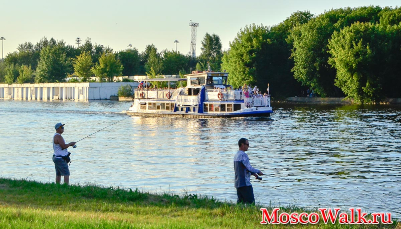 рыбалка в Коломенском