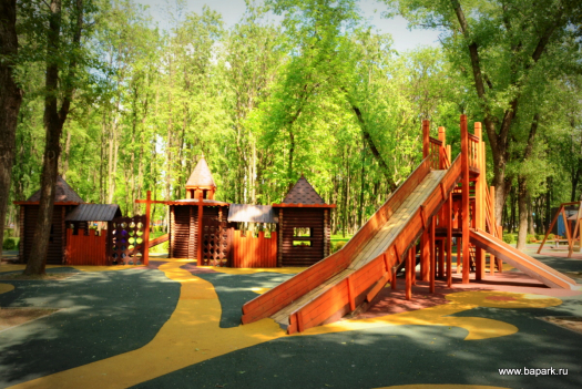 детские аттракционы в парке Бабушкинский