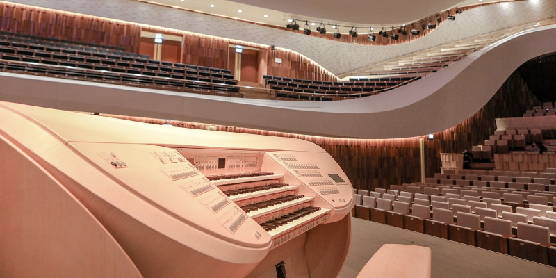 Новый орган в Московском концертном зале