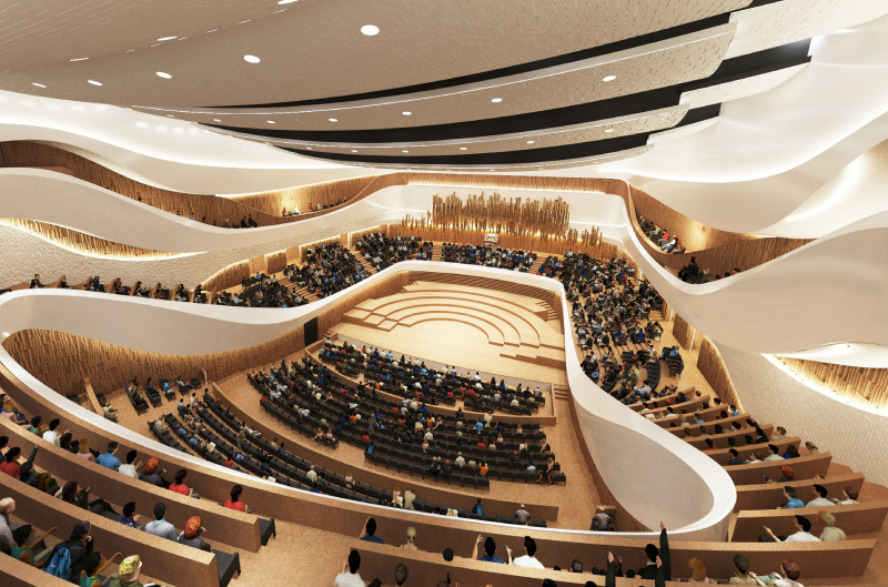 Орган в концертном зале «Зарядья»